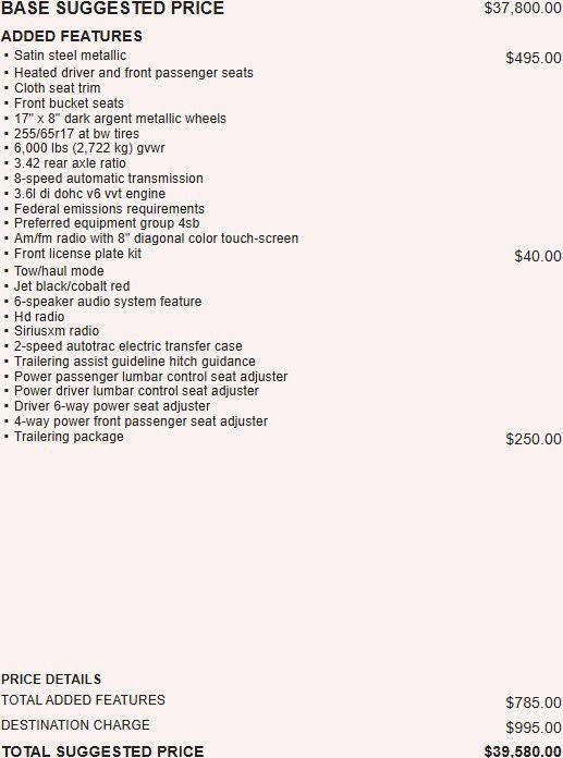 2019 GMC Canyon 4WD All Terrain w/Cloth