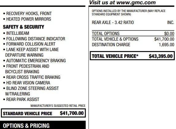 2025 GMC Canyon Elevation