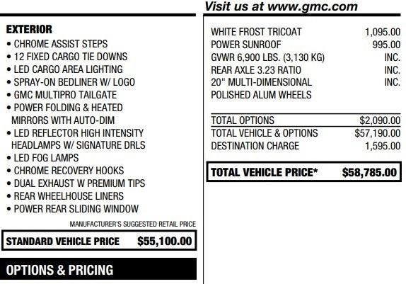 2020 GMC Sierra 1500 Denali