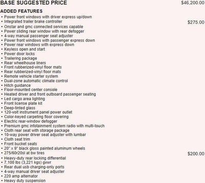 2020 GMC Sierra 1500 Elevation