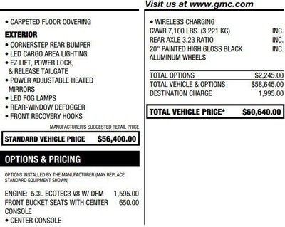 2025 GMC Sierra 1500 Elevation
