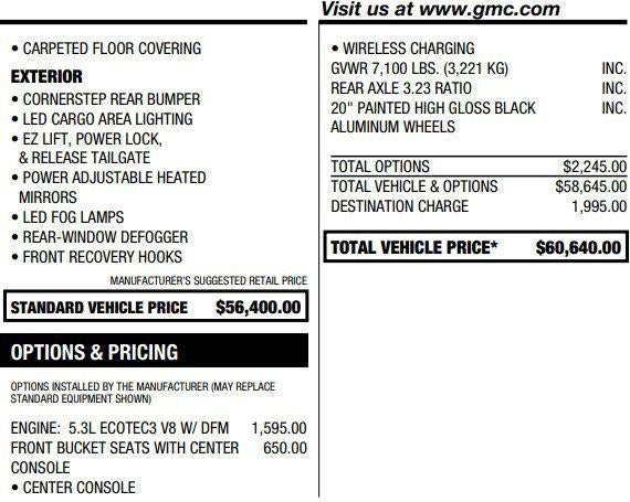 2025 GMC Sierra 1500 Elevation