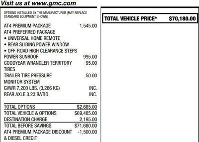 2025 GMC Sierra 1500 AT4