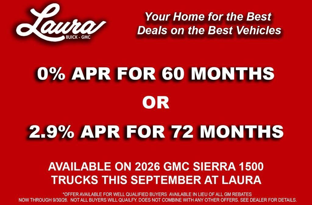 2026 GMC Sierra 1500 AT4
