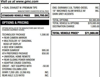 2023 GMC Sierra 1500 AT4