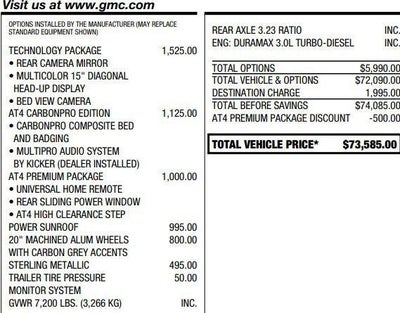 2024 GMC Sierra 1500 AT4