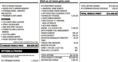 2025 GMC Sierra 1500 AT4
