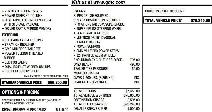 2026 GMC Sierra 1500 Denali
