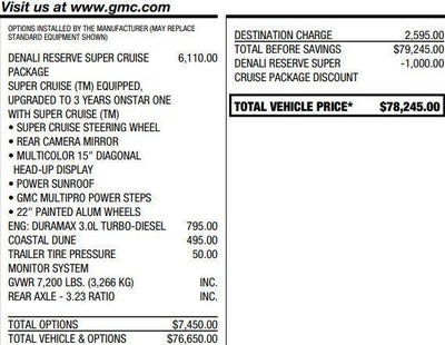 2026 GMC Sierra 1500 Denali