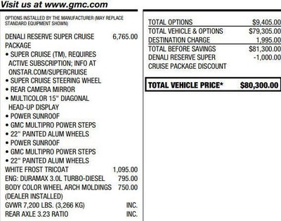 2024 GMC Sierra 1500 Denali