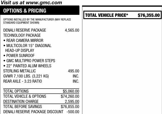 2026 GMC Sierra 1500 Denali
