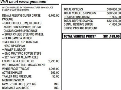 2024 GMC Sierra 1500 Denali