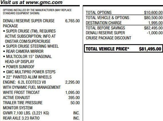 2024 GMC Sierra 1500 Denali