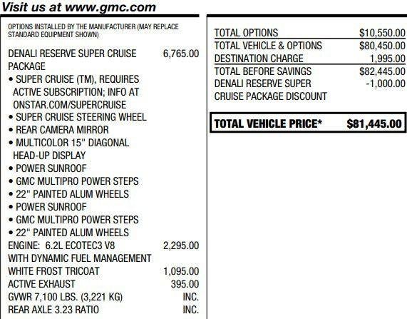 2024 GMC Sierra 1500 Denali