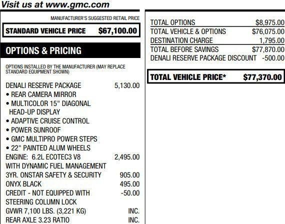 2023 GMC Sierra 1500 Denali