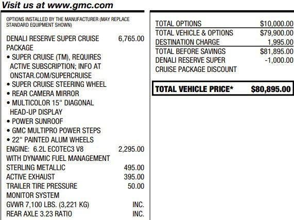 2024 GMC Sierra 1500 Denali