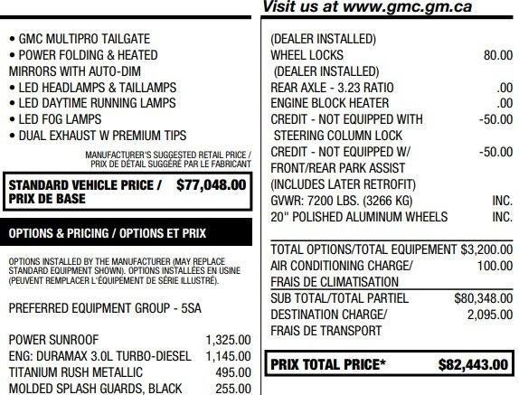 2022 GMC Sierra 1500 Denali