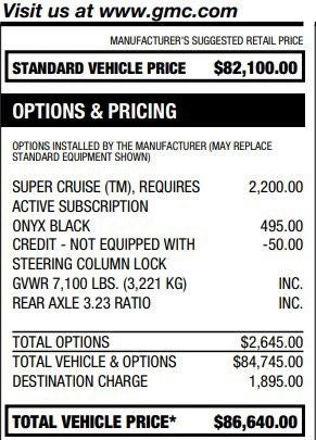2023 GMC Sierra 1500 Denali Ultimate