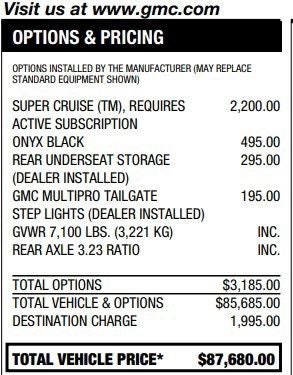 2024 GMC Sierra 1500 Denali Ultimate