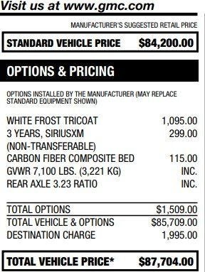 2025 GMC Sierra 1500 Denali Ultimate