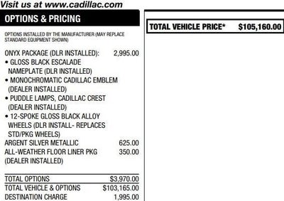 2024 Cadillac Escalade Sport