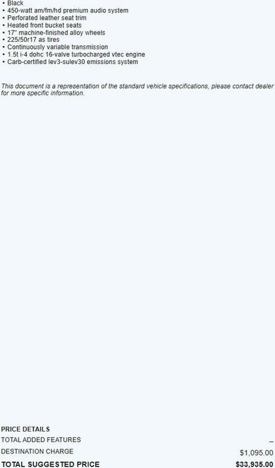 2022 Honda Accord Sedan EX-L