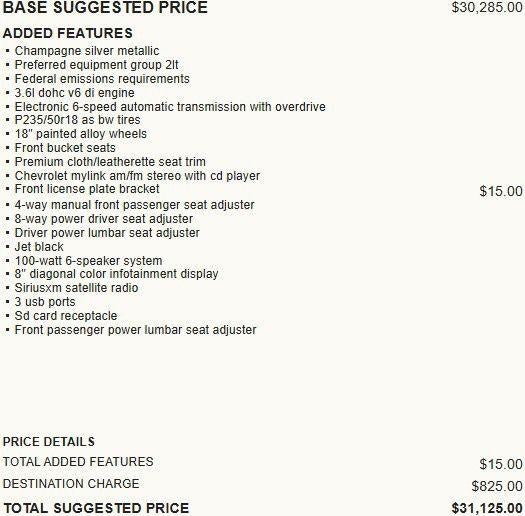 2015 Chevrolet Impala LT