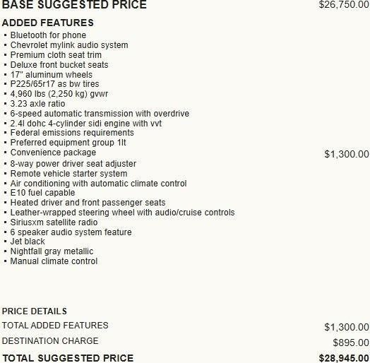 2017 Chevrolet Equinox LT