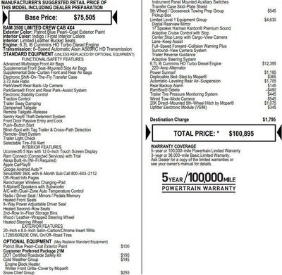 2022 RAM 3500 Limited