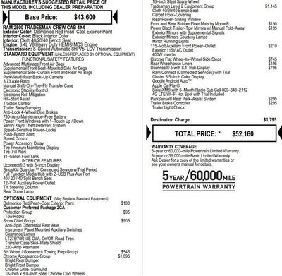 2022 RAM 2500 Tradesman