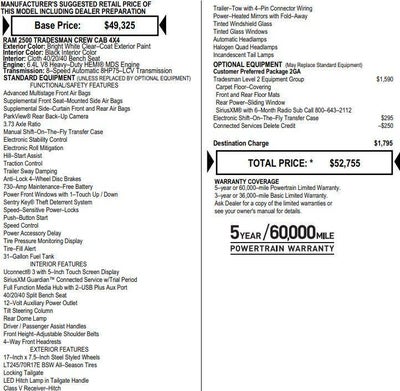 2022 RAM 2500 Tradesman