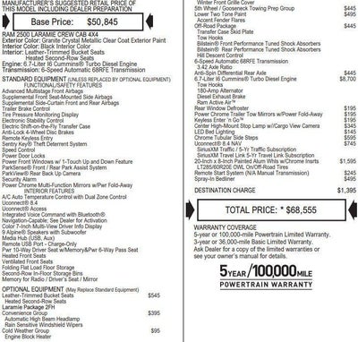 2017 RAM 2500 Laramie