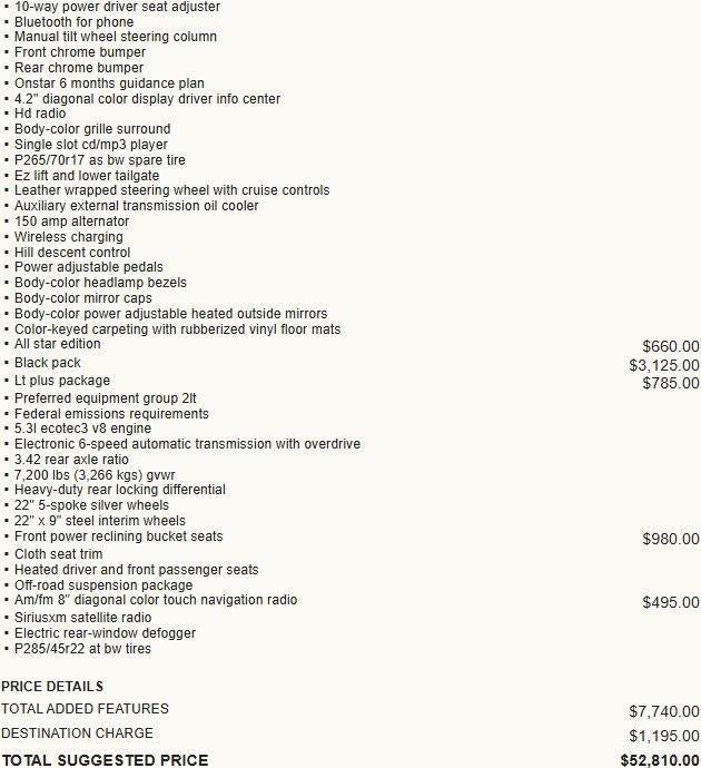 2016 Chevrolet Silverado 1500 LT