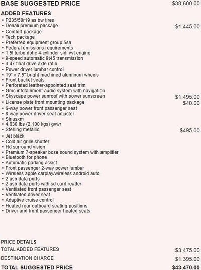 2024 GMC Terrain Denali