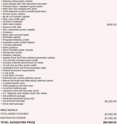 2021 GMC Sierra 1500 AT4