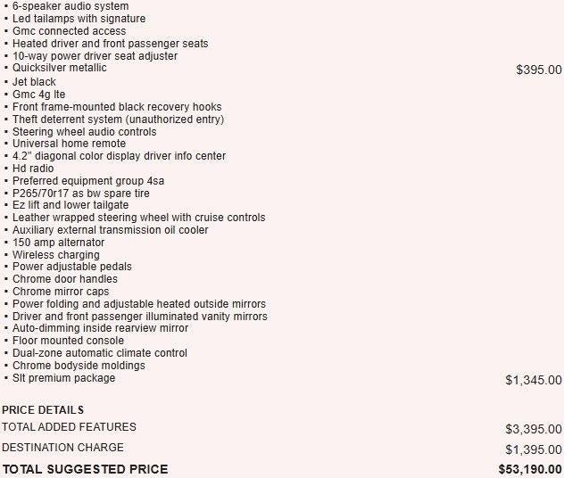 2018 GMC Sierra 1500 SLT