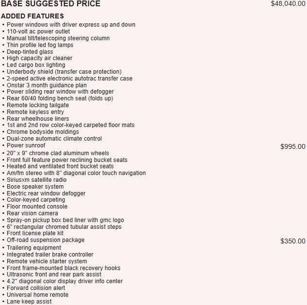 2017 GMC Sierra 1500 SLT