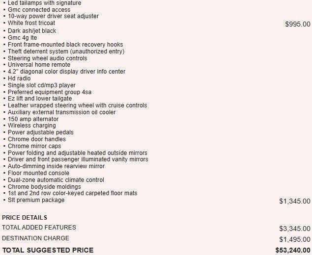 2018 GMC Sierra 1500 SLT