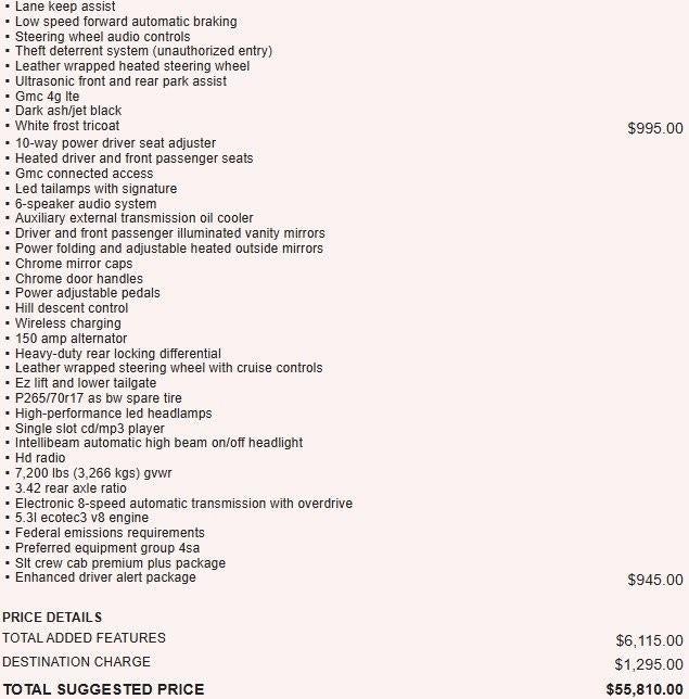 2018 GMC Sierra 1500 SLT