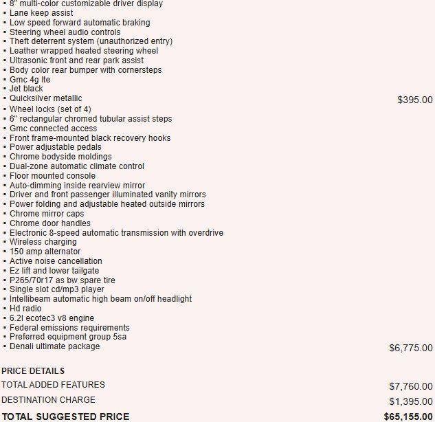 2018 GMC Sierra 1500 Denali