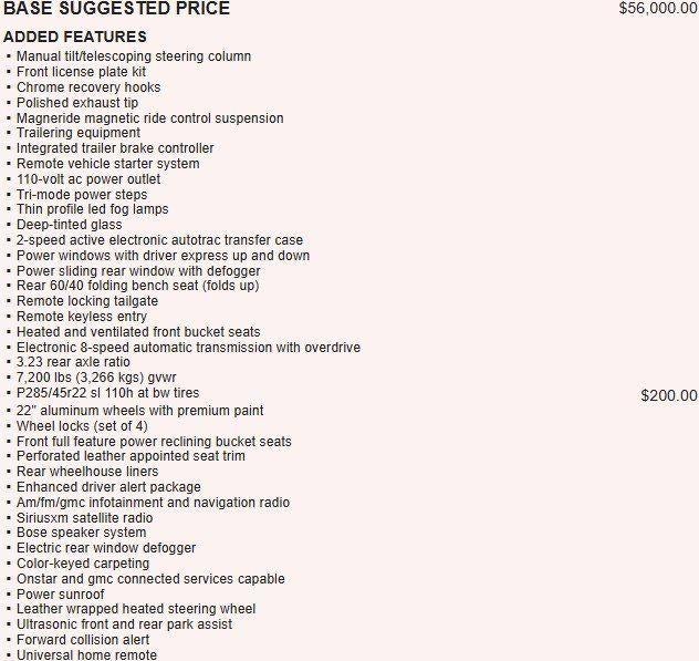 2018 GMC Sierra 1500 Denali