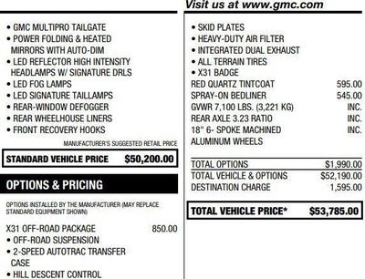 2020 GMC Sierra 1500 SLT