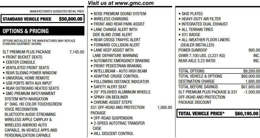 2021 GMC Sierra 1500 SLT