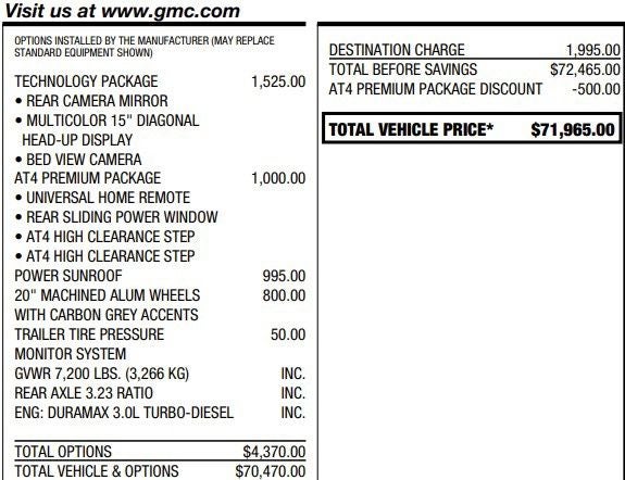 2024 GMC Sierra 1500 AT4