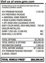 2025 GMC Sierra 1500 AT4