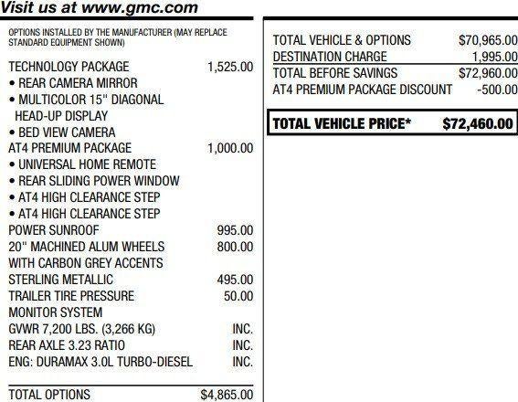 2024 GMC Sierra 1500 AT4