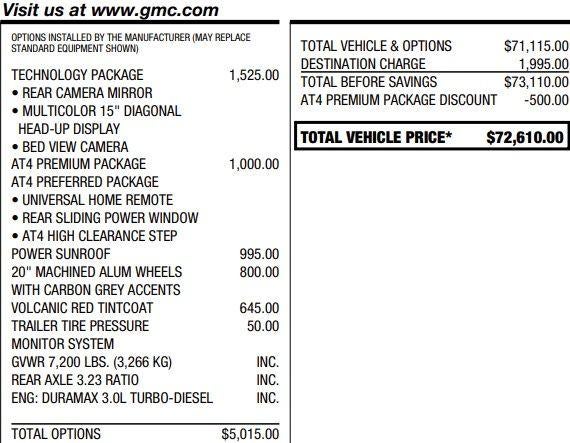 2024 GMC Sierra 1500 AT4