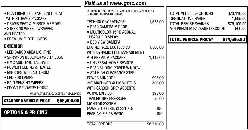 2024 GMC Sierra 1500 AT4