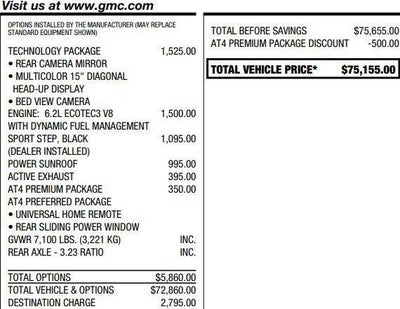 2026 GMC Sierra 1500 AT4