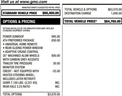 2022 GMC Sierra 1500 AT4